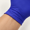ALDENA gants indigo — Détail matière