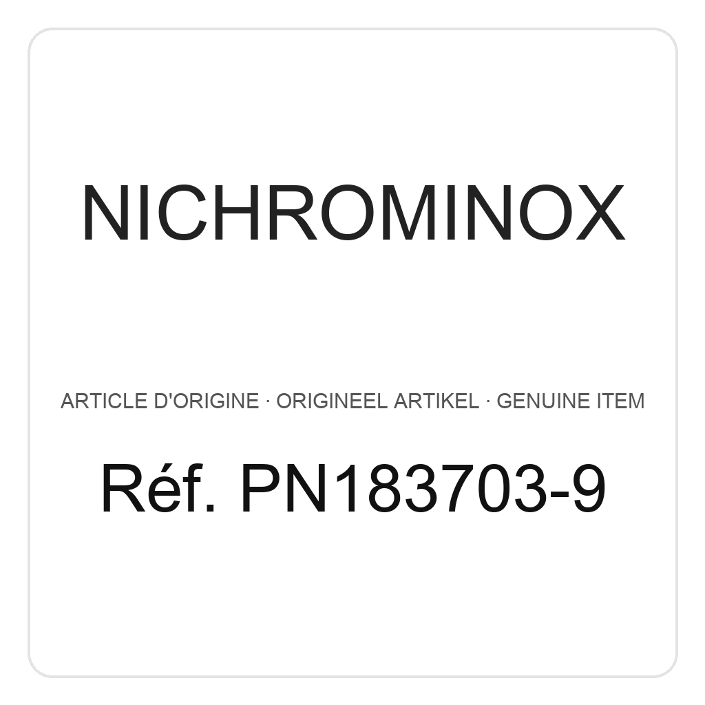 Nichrominox Easy Tray 18 x 5 - 3 Instrumente – Ref. PN183703-9