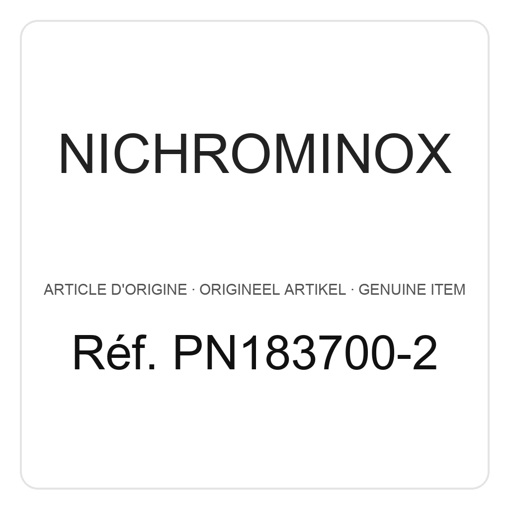 Nichrominox Easy Tray 18 x 7 - 5 instrumenten – ref. PN183700-2