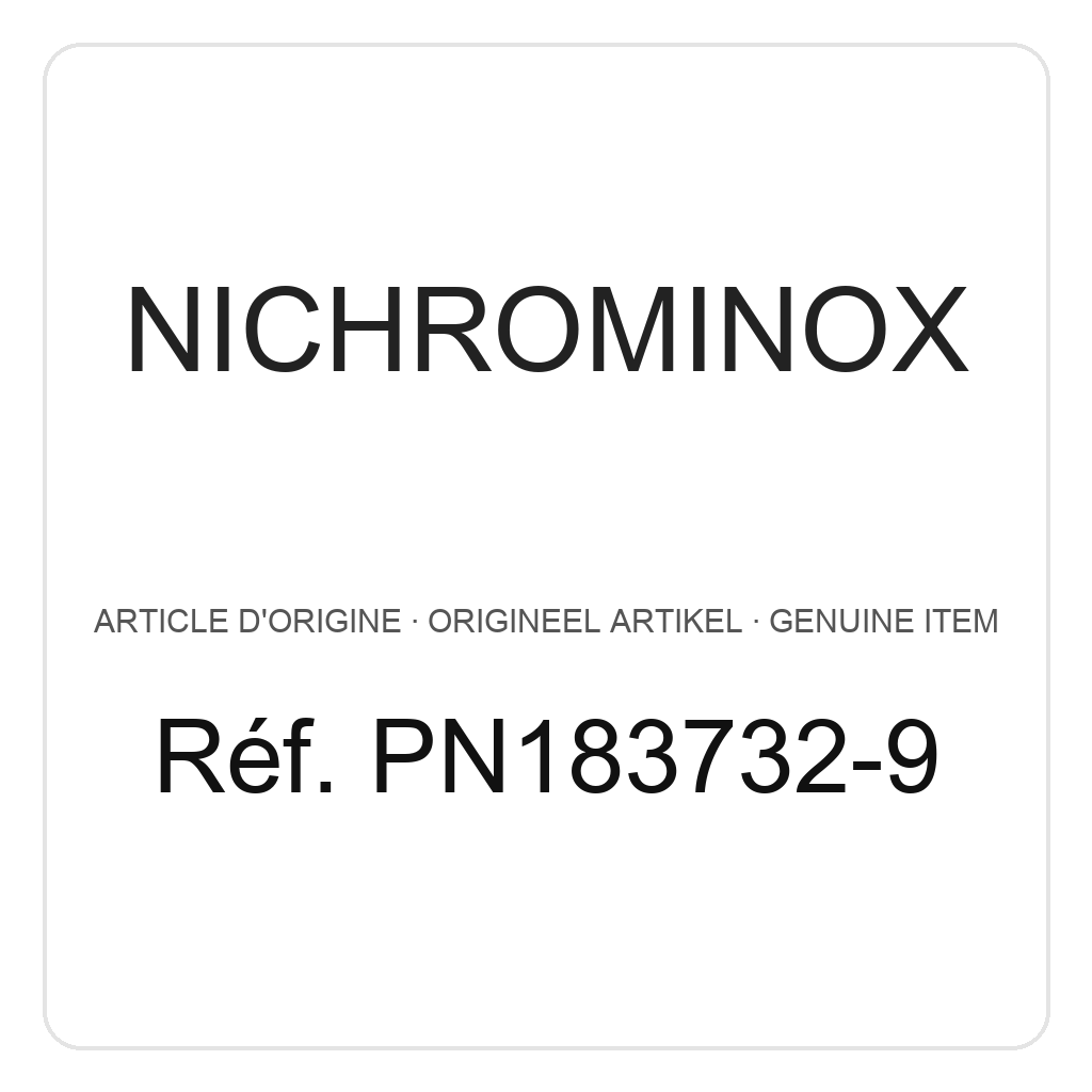 Nichrominox Easy Tray Ortho 21x18 cm - 3 instruments + vagues – réf. PN183732-9
