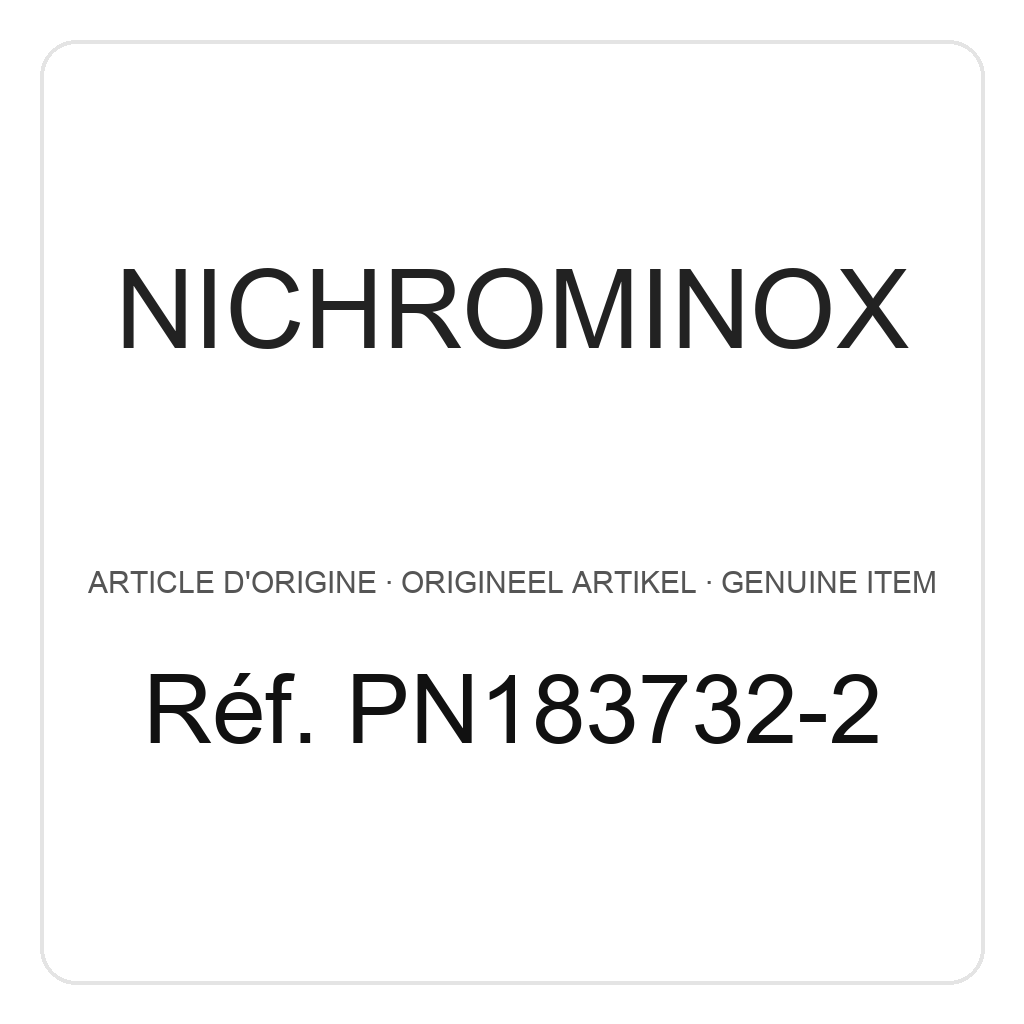 Nichrominox Easy Tray Ortho 21x18 cm - 3 instruments + vagues – réf. PN183732-2