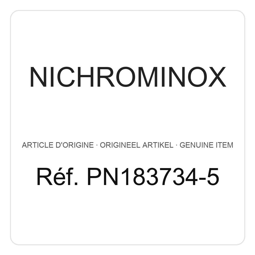Nichrominox Easy Tray Ortho 28x18 cm - 3 instruments + vagues – réf. PN183734-5