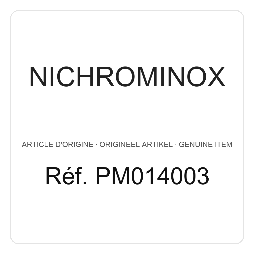 Nichrominox Extra Zacht roestvrij staal Draad Metallic Spoel Ø 3/10 - 5m Aluminium Spoel – ref. PM014003