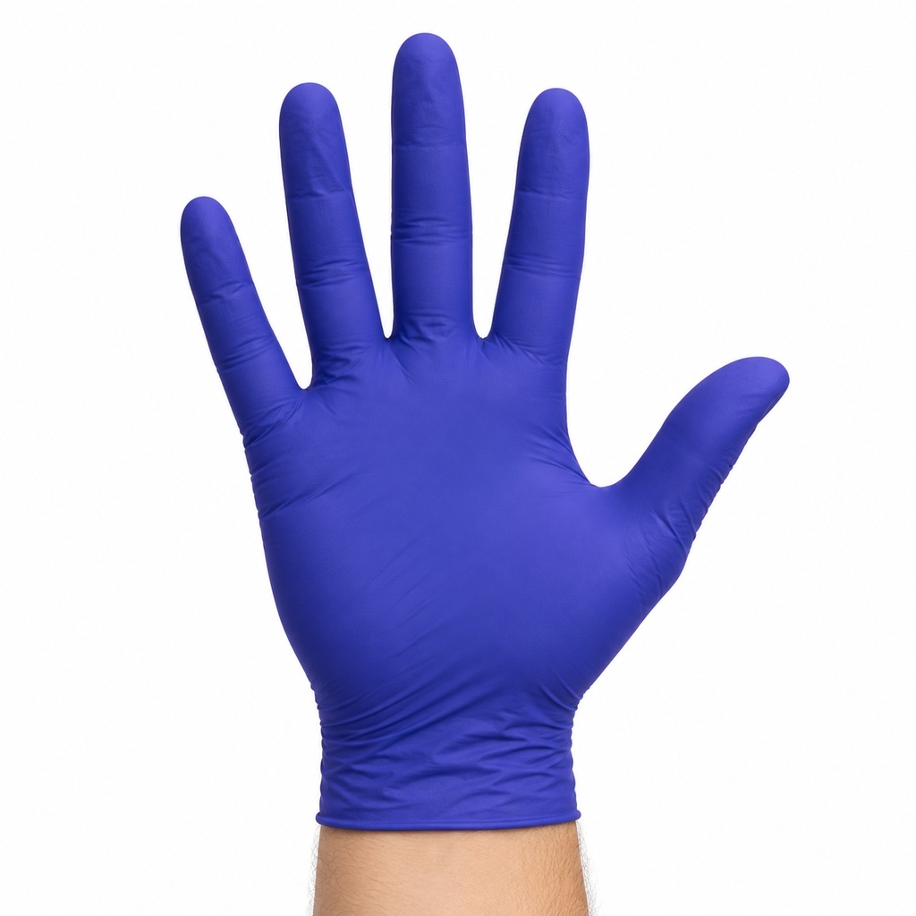 Gants Nitrile Indigo boîte de 100 pièces ALDENA – réf. NCB30XL