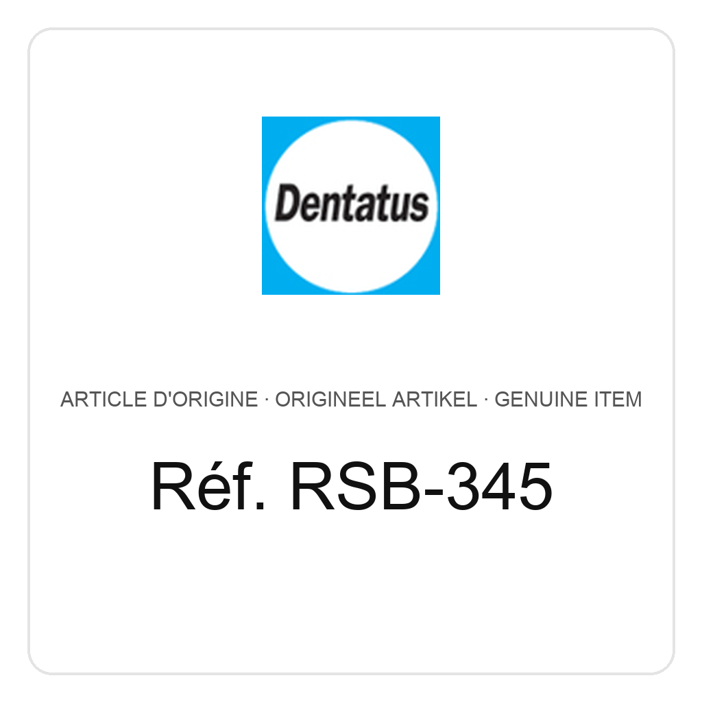 Dentatus 3 alésoirs Helix Classic, longs (33 mm), (1 de chaque taille 3,4,5) – réf. RSB-345