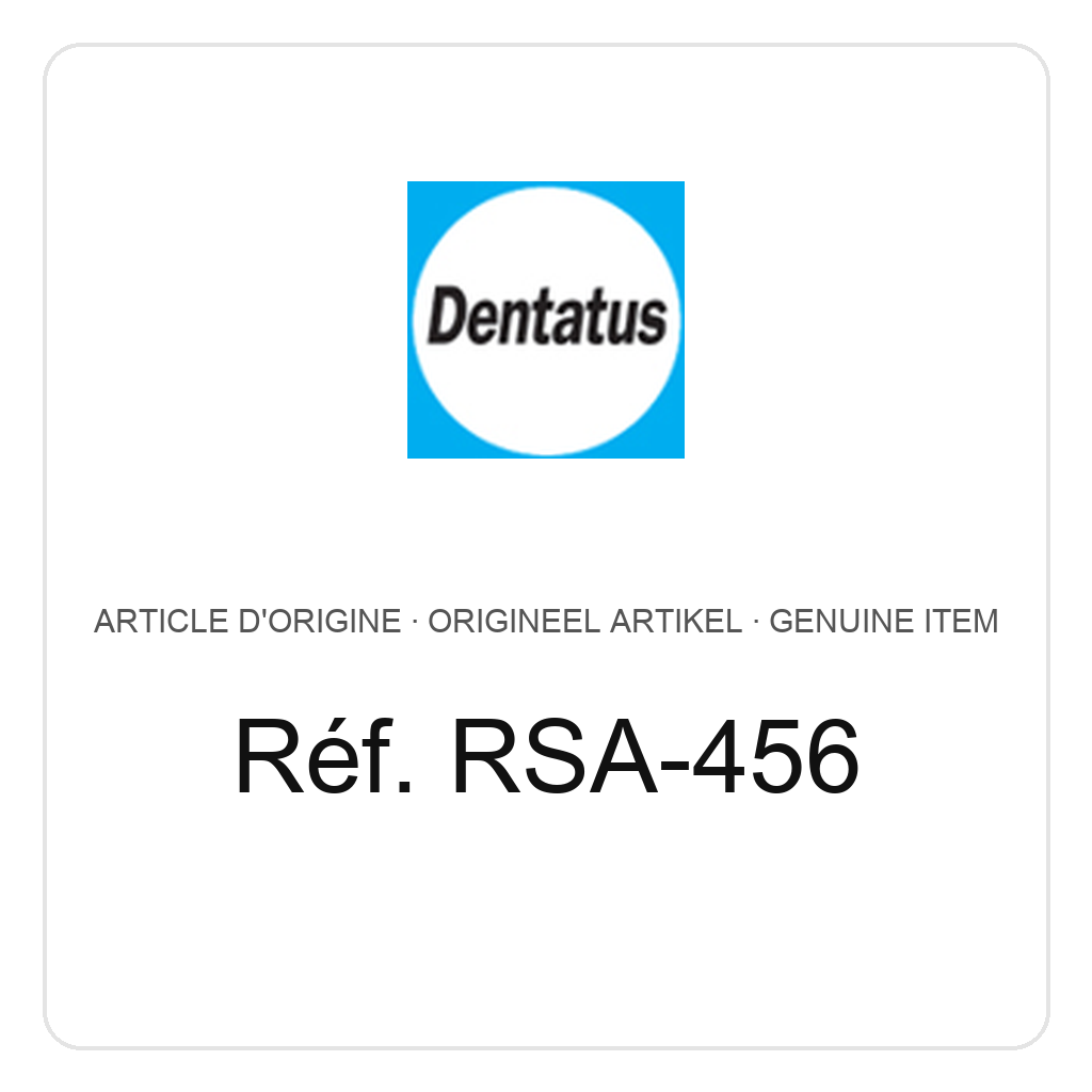 Dentatus 3 alésoirs Helix Classic, courts (28 mm), (1 de chaque taille 4,5,6) – réf. RSA-456