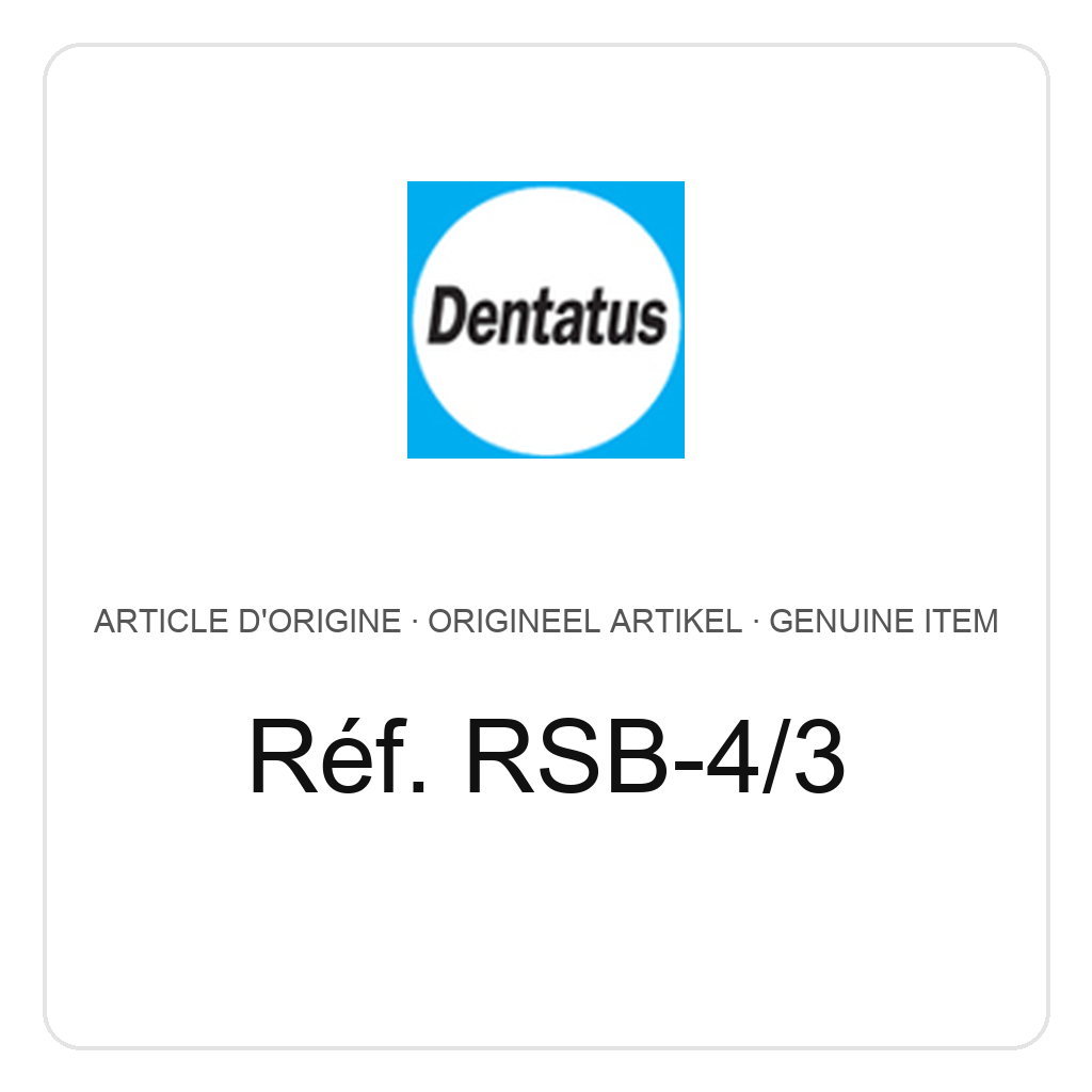 Dentatus (#4) 3 Small, Diameter 1.50 mm – ref. RSB-4/3