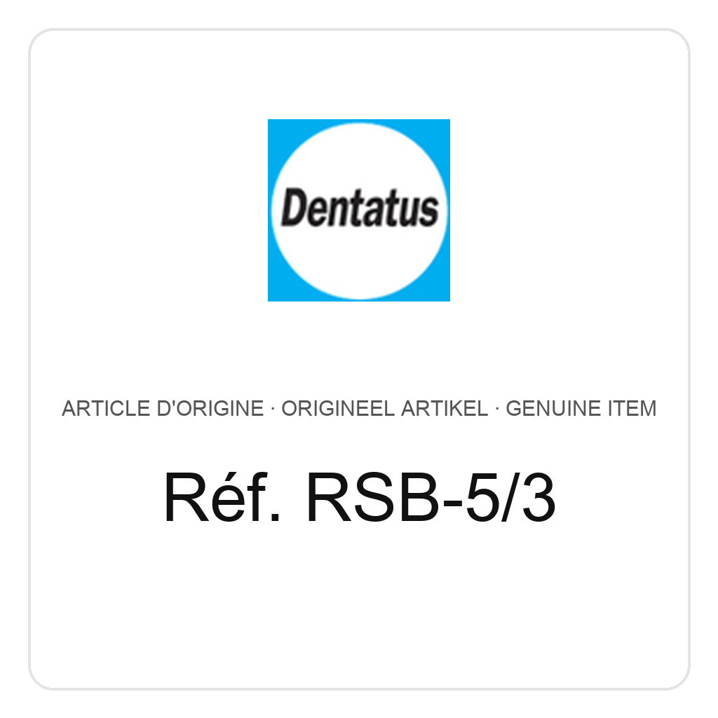 Dentatus (#5) 3 medium, diameter 1.65 mm – ref. RSB-5/3