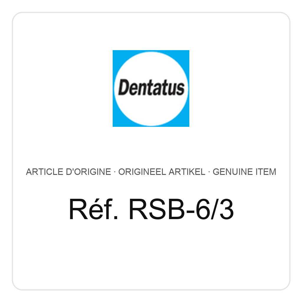 Dentatus (#6) 3 groß, Durchmesser 1.80 mm – Ref. RSB-6/3