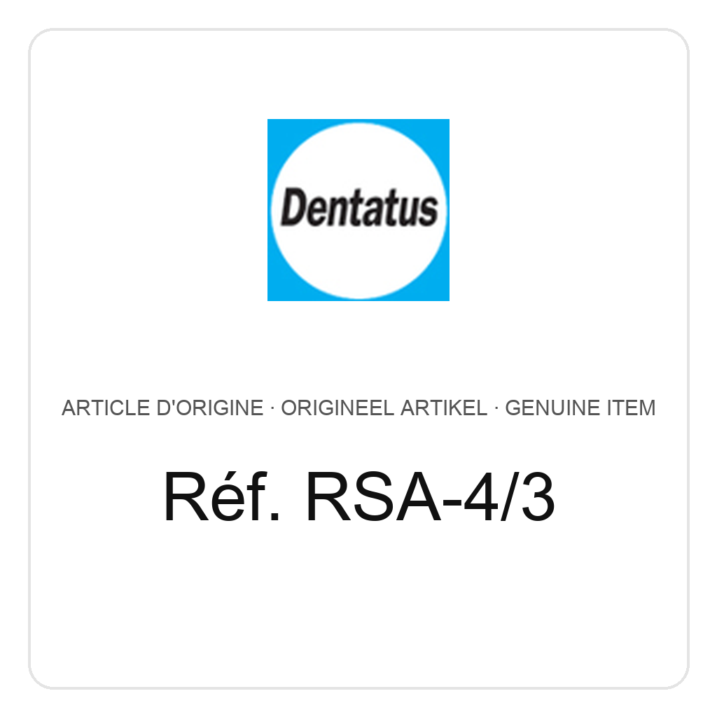 Dentatus (#4) 3 klein, diameter 1.50 mm – ref. RSA-4/3
