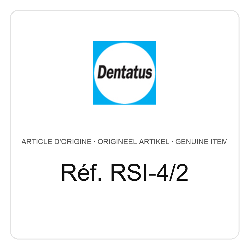 Dentatus (#4) 2 petit, diamètre 1.50 mm – réf. RSI-4/2
