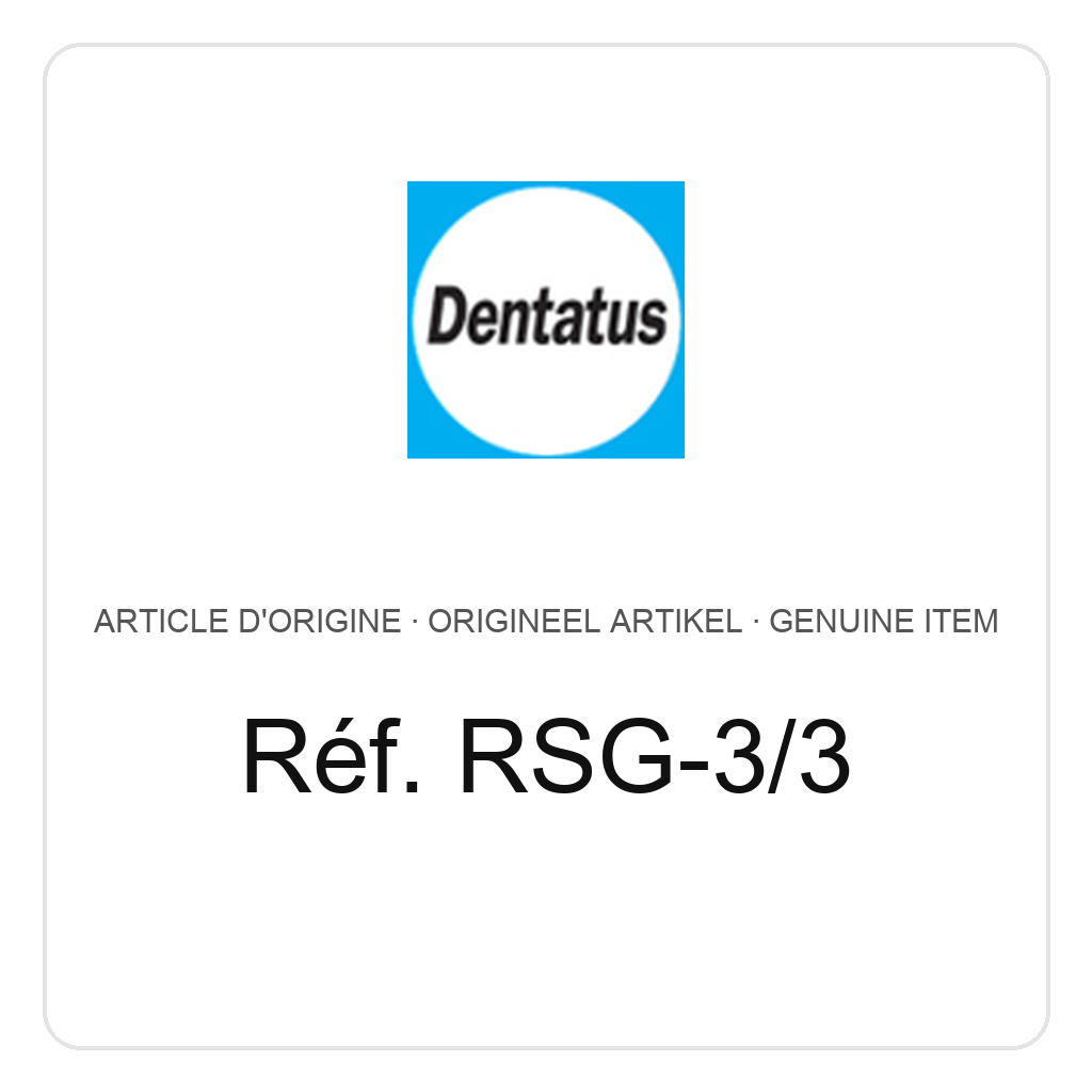 Dentatus (#3) 3 extra-petit, diamètre 1.35 mm – réf. RSG-3/3