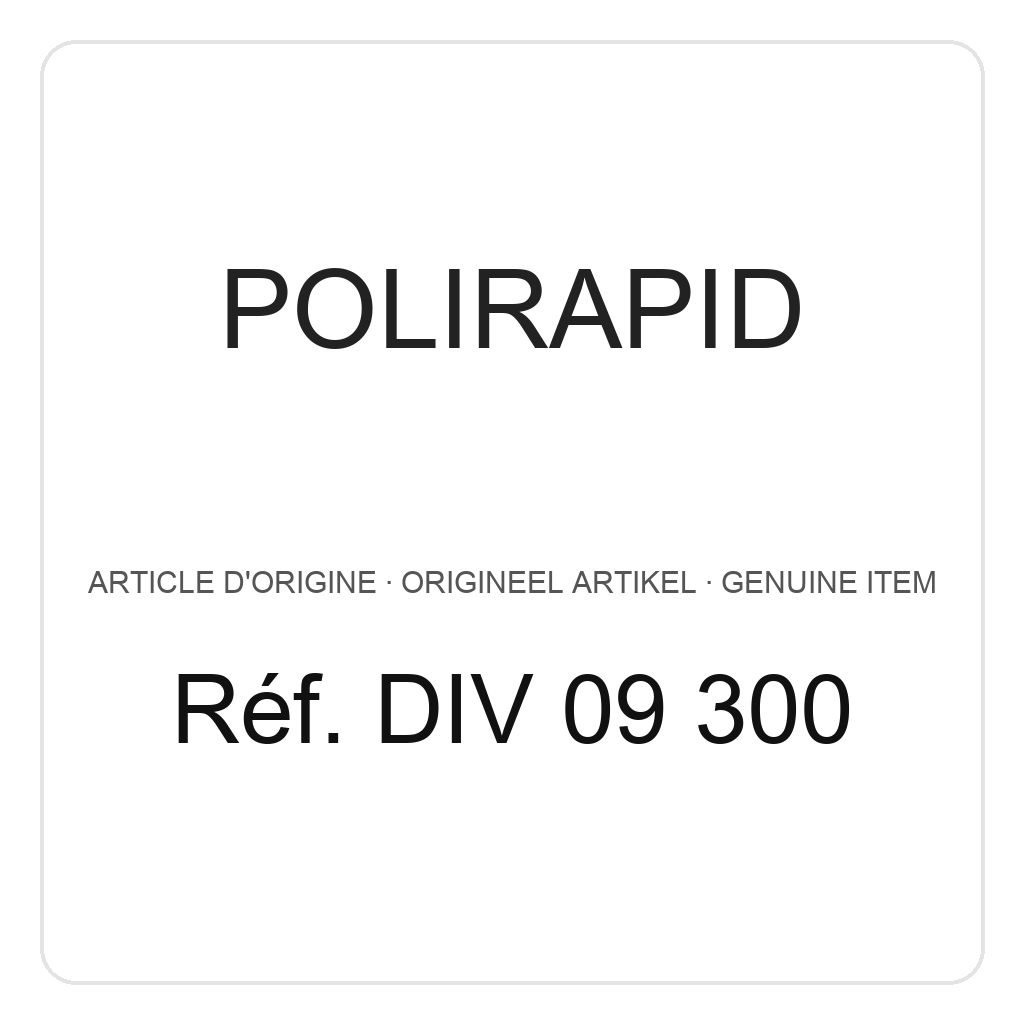 Polirapid Pièce à main (HP) pour crayons non montés (VE=3) – réf. DIV 09 300