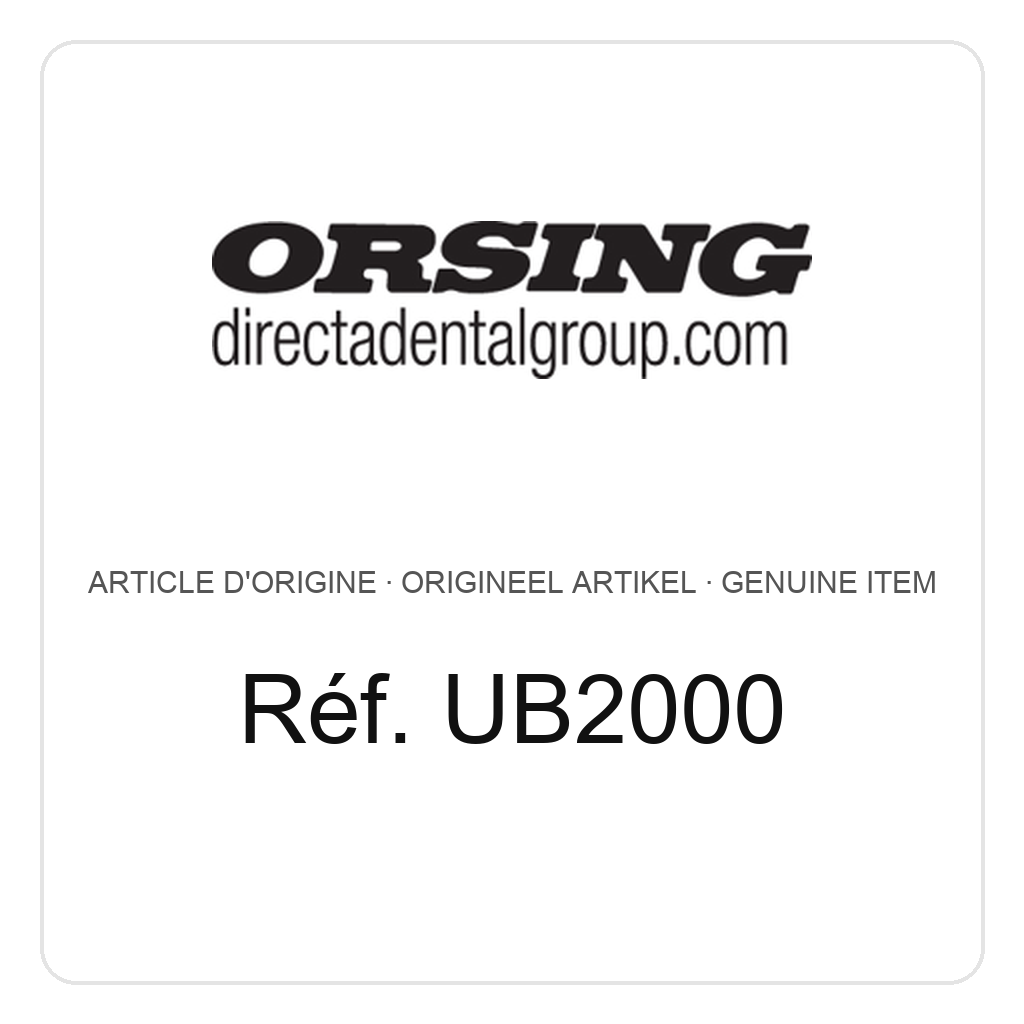 Orsing Hygoformic Bio, éjecteur de salive – réf. UB2000