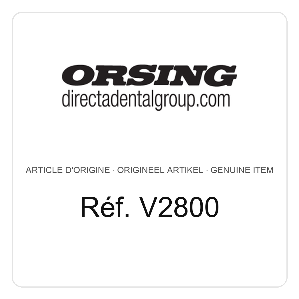 Orsing Hygovac, afzuigbuis, wit – ref. V2800