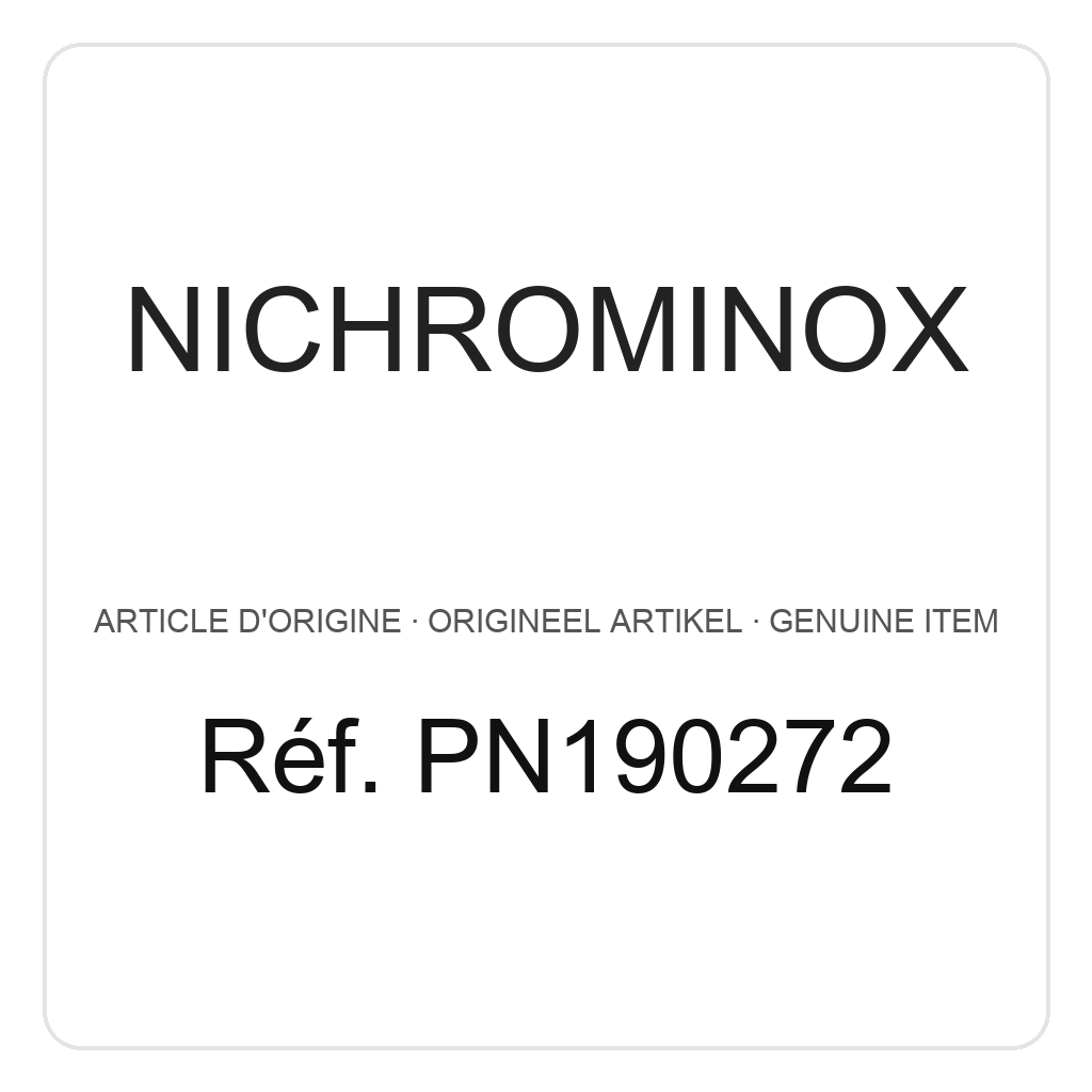 Nichrominox Maxi Bur Bloc - 100 perfo - 100 FG – réf. PN190272