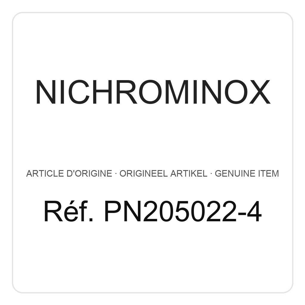 Nichrominox Multi Clip Halter - 6 Löcher - ø 3,5 bis 5mm – Ref. PN205022-4