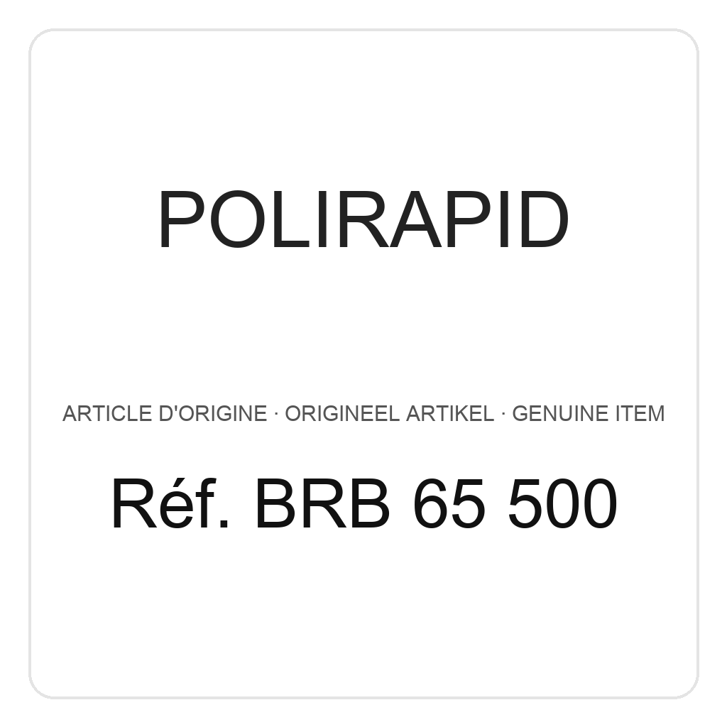 Polirapid Bur cleaning brush, by Ash, chromium plated – ref. BRB 65 500