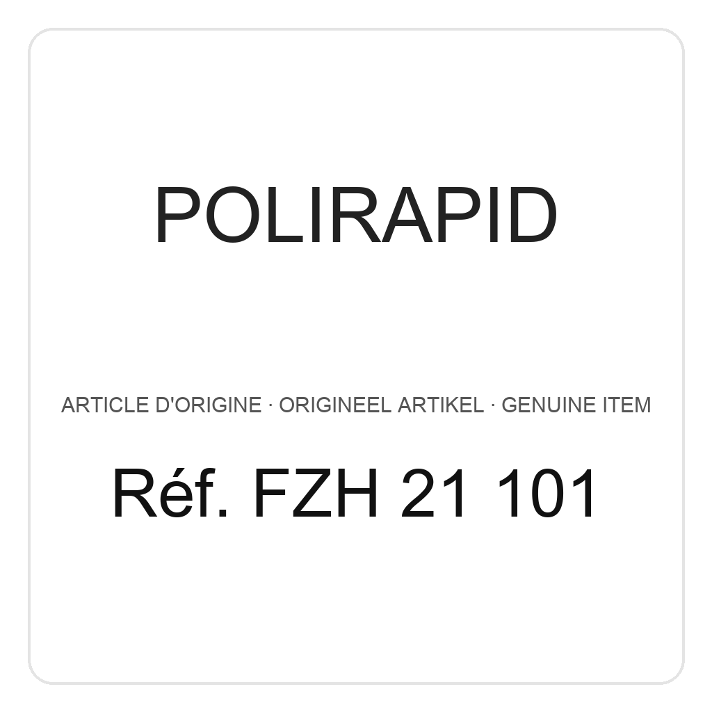 Polirapid Filzrad, Handstück 2,34 mm, Ø 21 mm, Höhe 3,5 mm (VE=12) – Ref. FZH 21 101