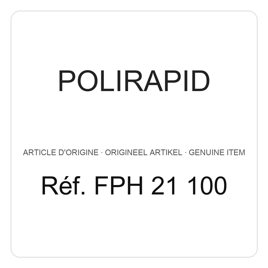 Polirapid Viltpunten, taps toelopend, (HP) 2,34 mm, Ø 21/9 mm, hoogte 6 mm (PU=6) – ref. FPH 21 100
