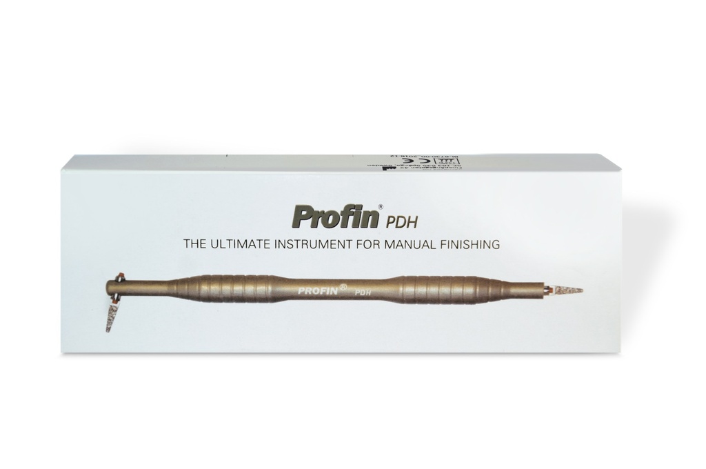 Dentatus kit de démarrage PDH avec 1 instrument manuel Profin et 2 embouts Lamineer : LTA-150 et LTA-S75. – réf. PDH/SK