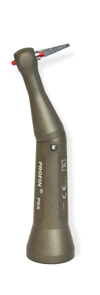 Dentatus 1 contre-angle PDX pour raccord E standard pour moteur électrique ou pneumatique et 1 piston Eva.