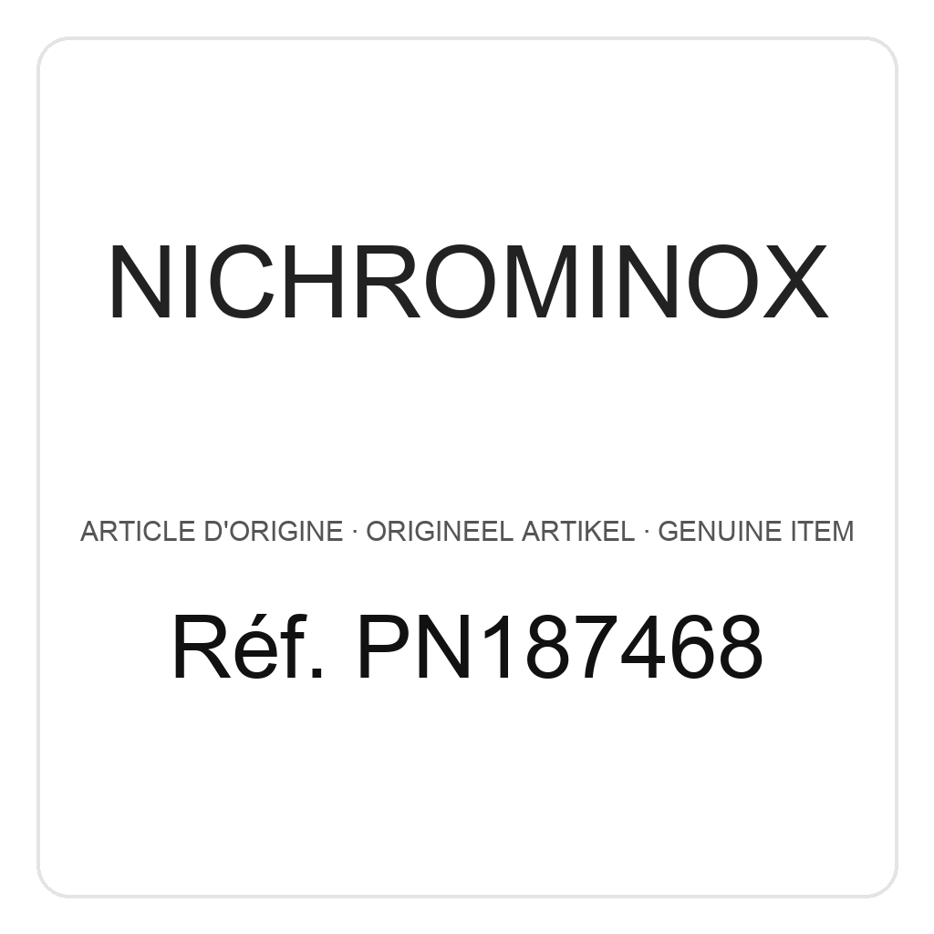 Nichrominox Filtes pour Stéri Tray 18 x 14 - Pochette de 100 – réf. PN187468