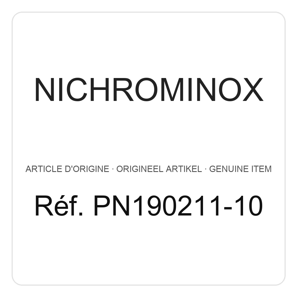 Nichrominox Plug'In H30 - 12 Löcher – Ref. PN190211-10