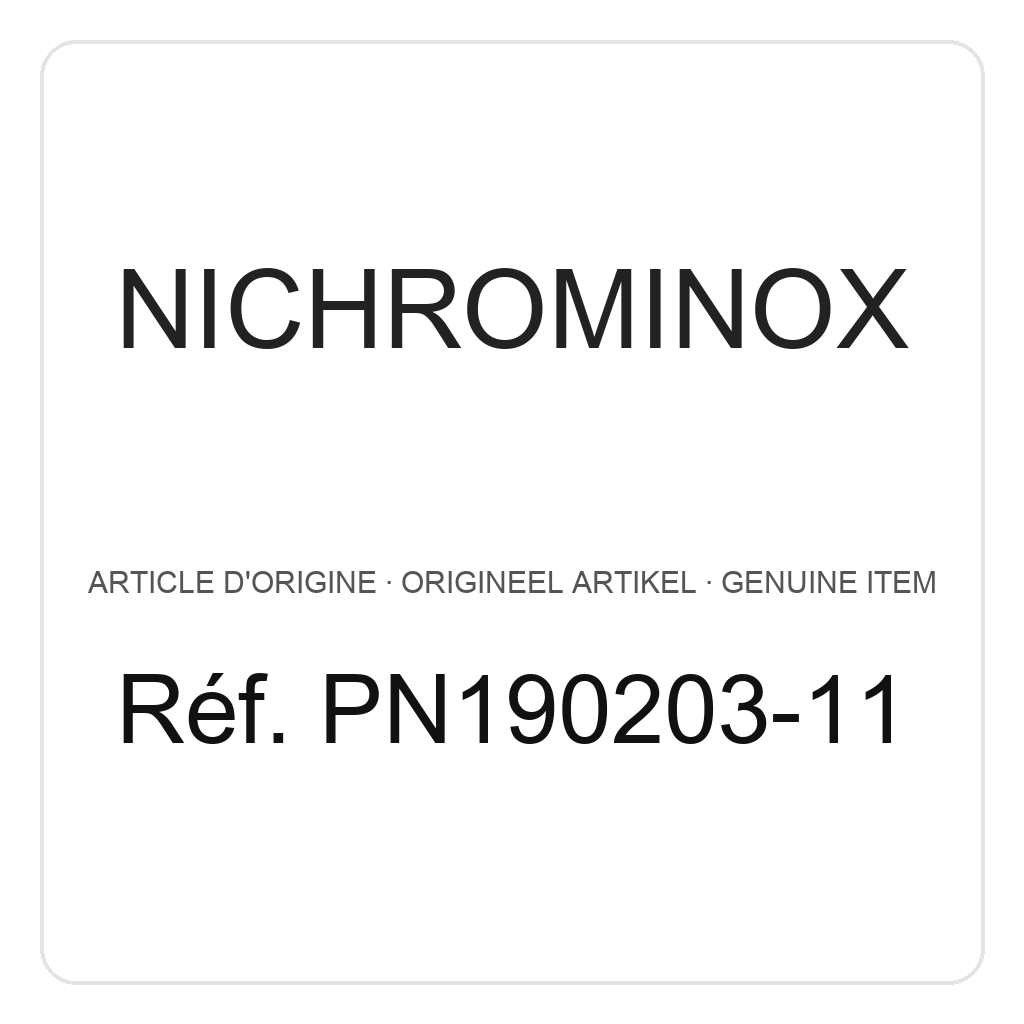 Nichrominox Plug'In H30 - 2 Löcher – Ref. PN190203-11
