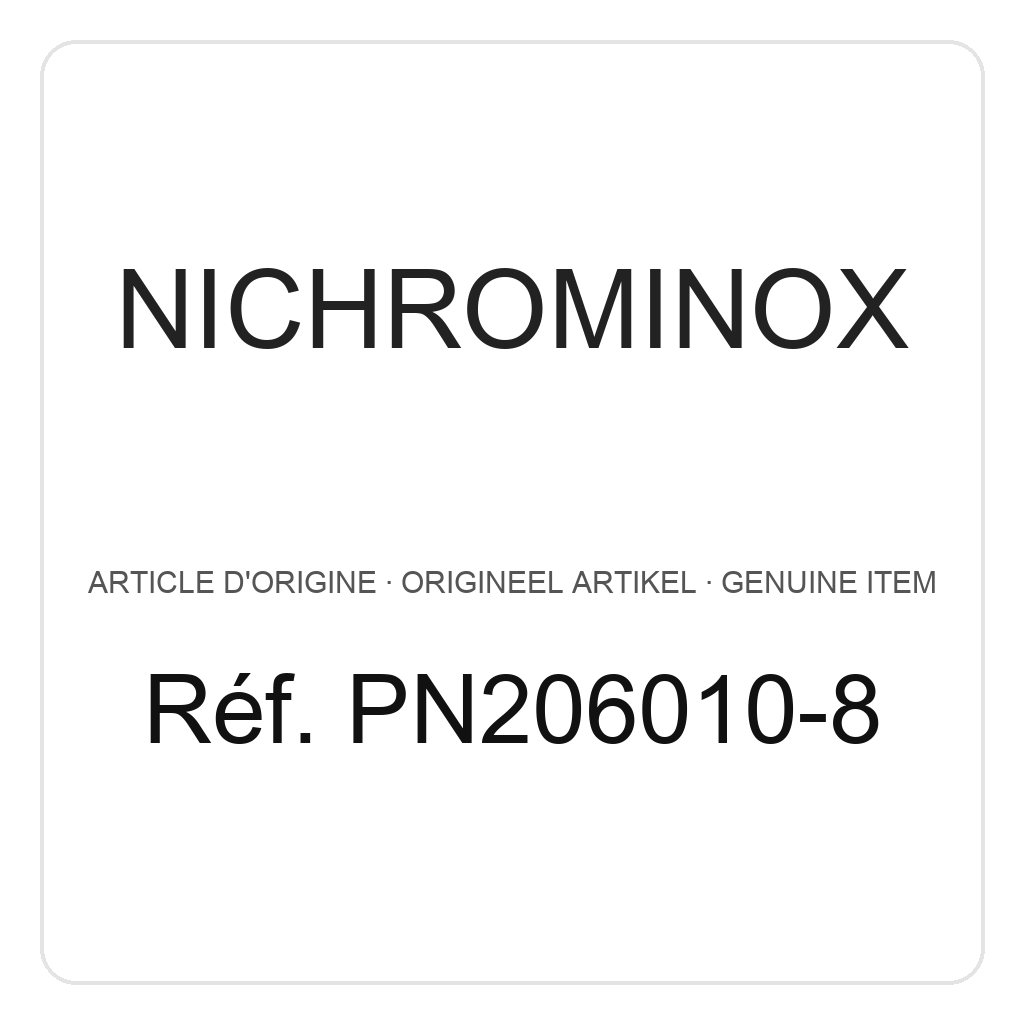 Nichrominox Plug'In H50 - 12 Gaten – ref. PN206010-8