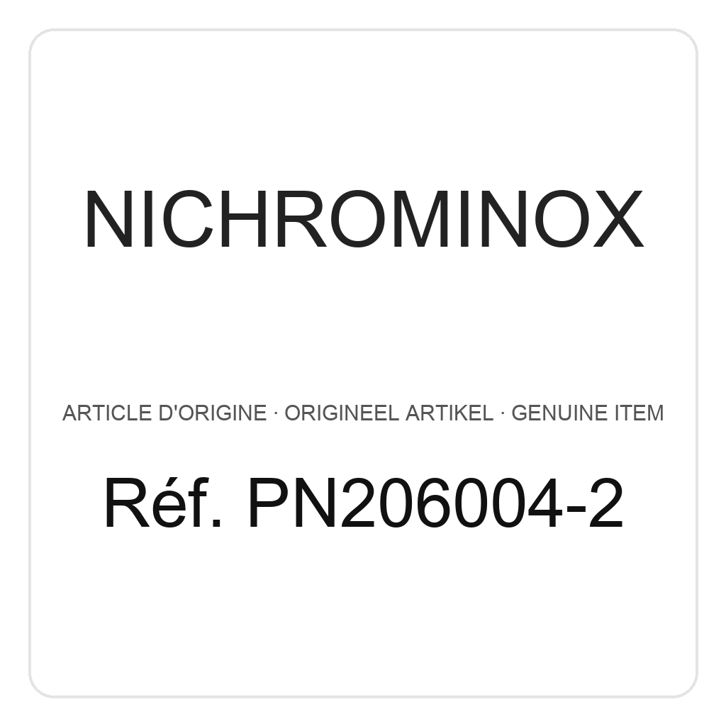Nichrominox Plug'In H70 - 6 Holes – ref. PN206004-2