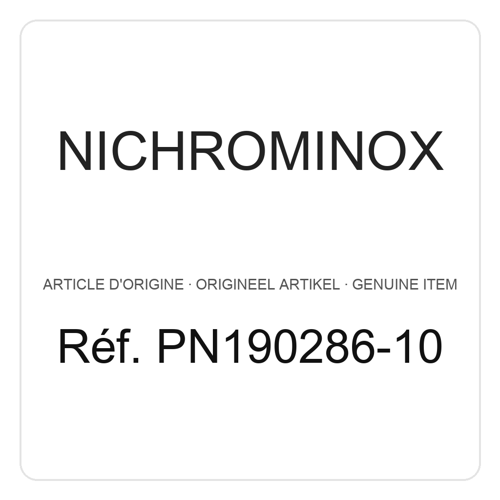 Nichrominox Plug'In Plus H30 - 20 perfo – réf. PN190286-10