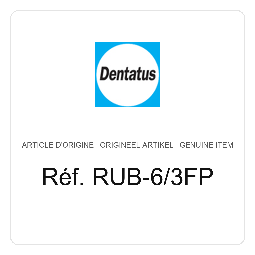 Dentatus (#6) 3 Large, Diameter 1.80 mm – ref. RUB-6/3FP