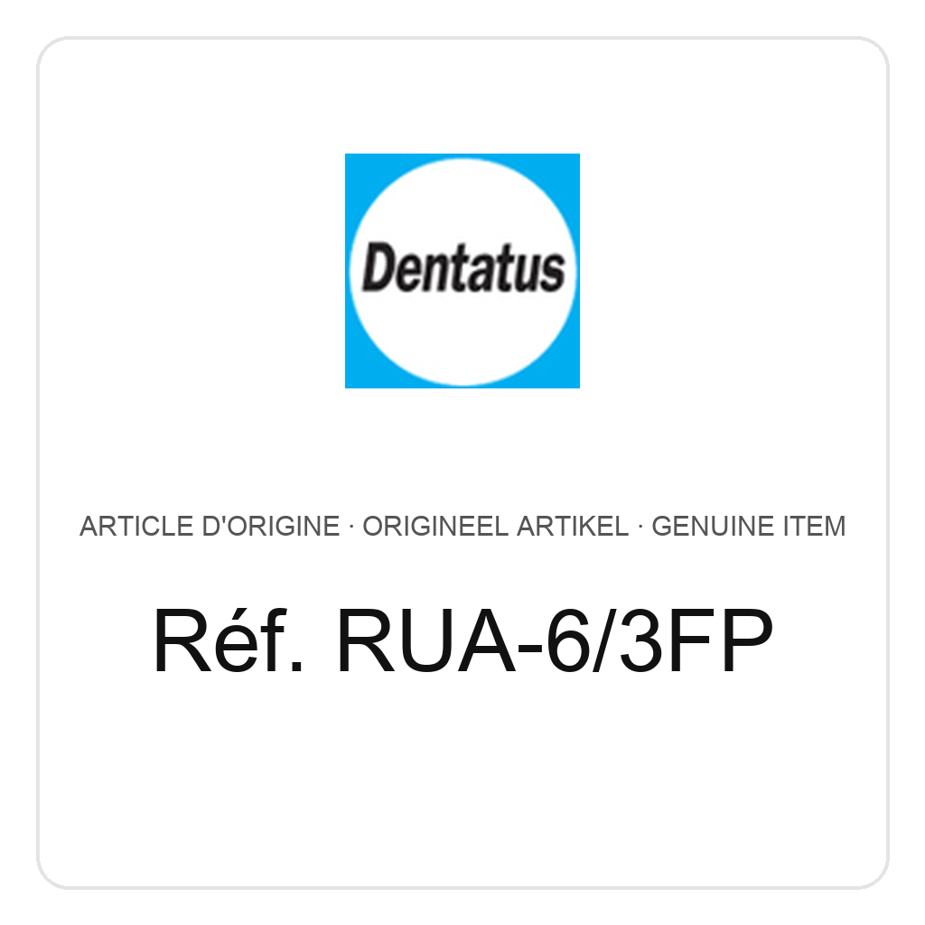 Dentatus (#6) 3 grand, diamètre 1.80 mm – réf. RUA-6/3FP
