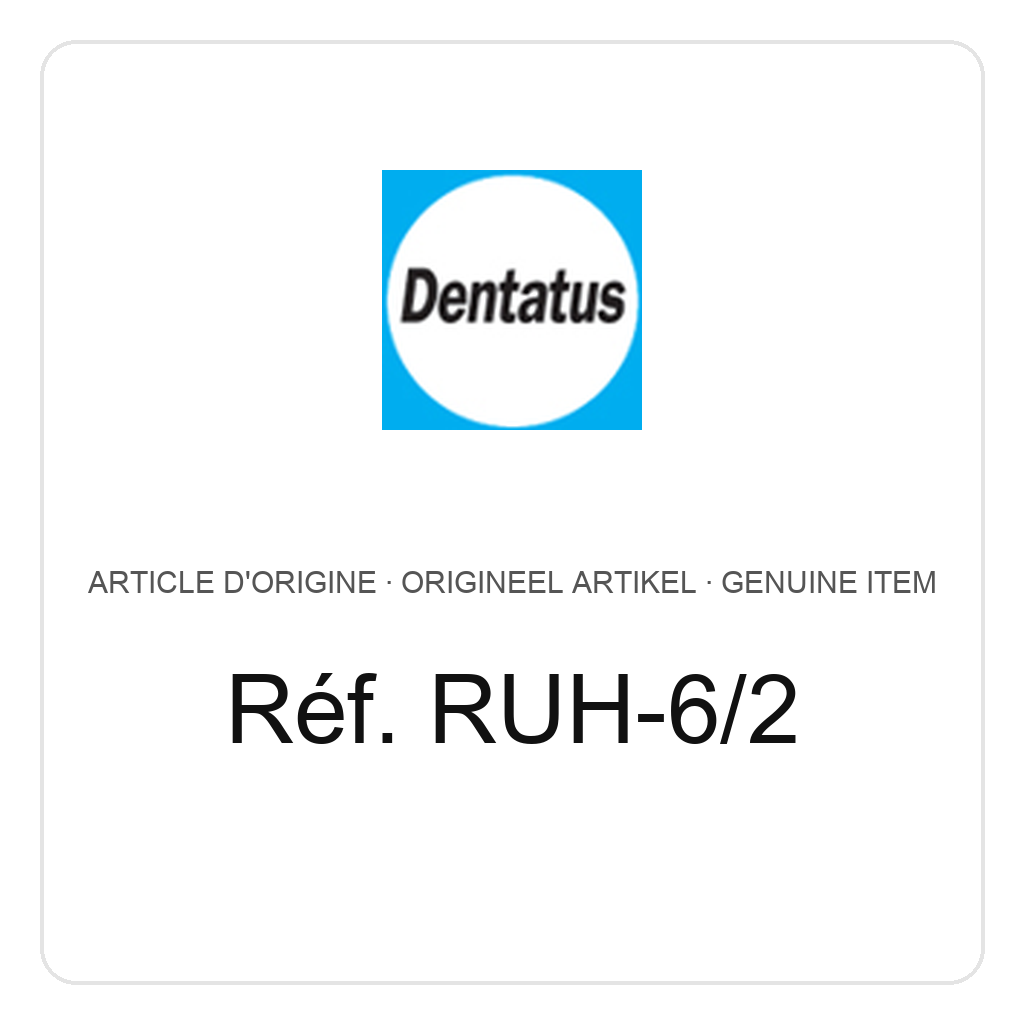 Dentatus (#6) 2 grand, diamètre 1.80 mm – réf. RUH-6/2