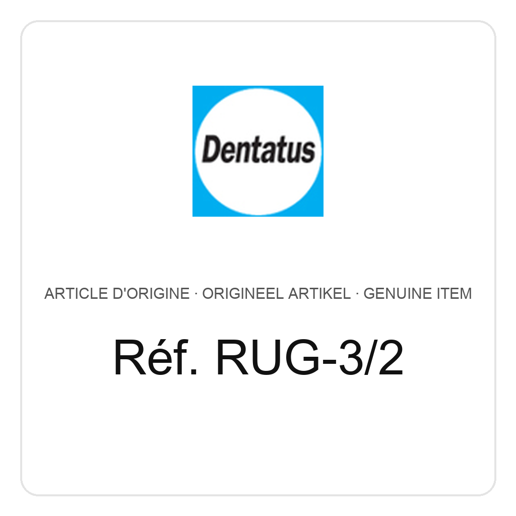 Dentatus (#3) 2 Extra Small, Diameter 1.35 mm – ref. RUG-3/2