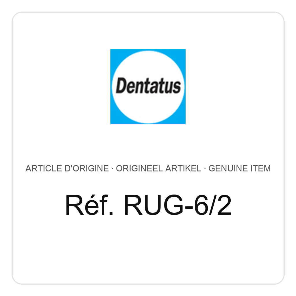 Dentatus (#6) 2 groot, diameter 1.80 mm – ref. RUG-6/2