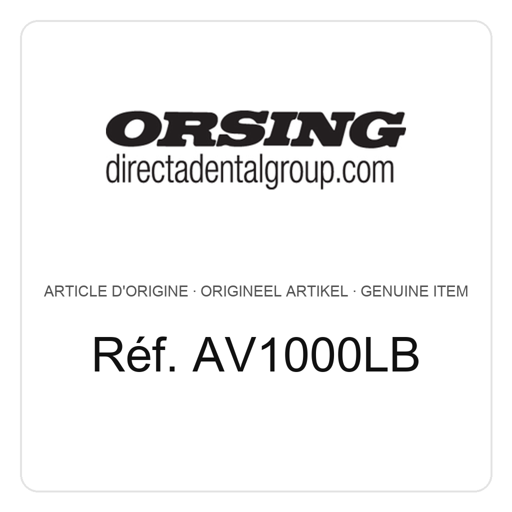 Orsing Scantube Vent, belüftete Absaugkanüle, hellblau – Ref. AV1000LB
