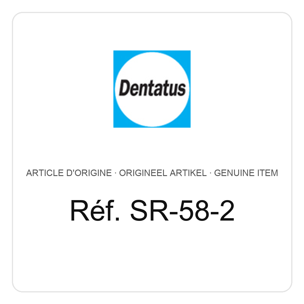 Dentatus Stopfen für Schraubkappen (2 Stück/Packung) – Ref. SR-58-2