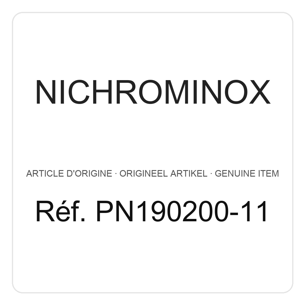 Nichrominox Reassort Plugs - lot de 8 – réf. PN190200-11