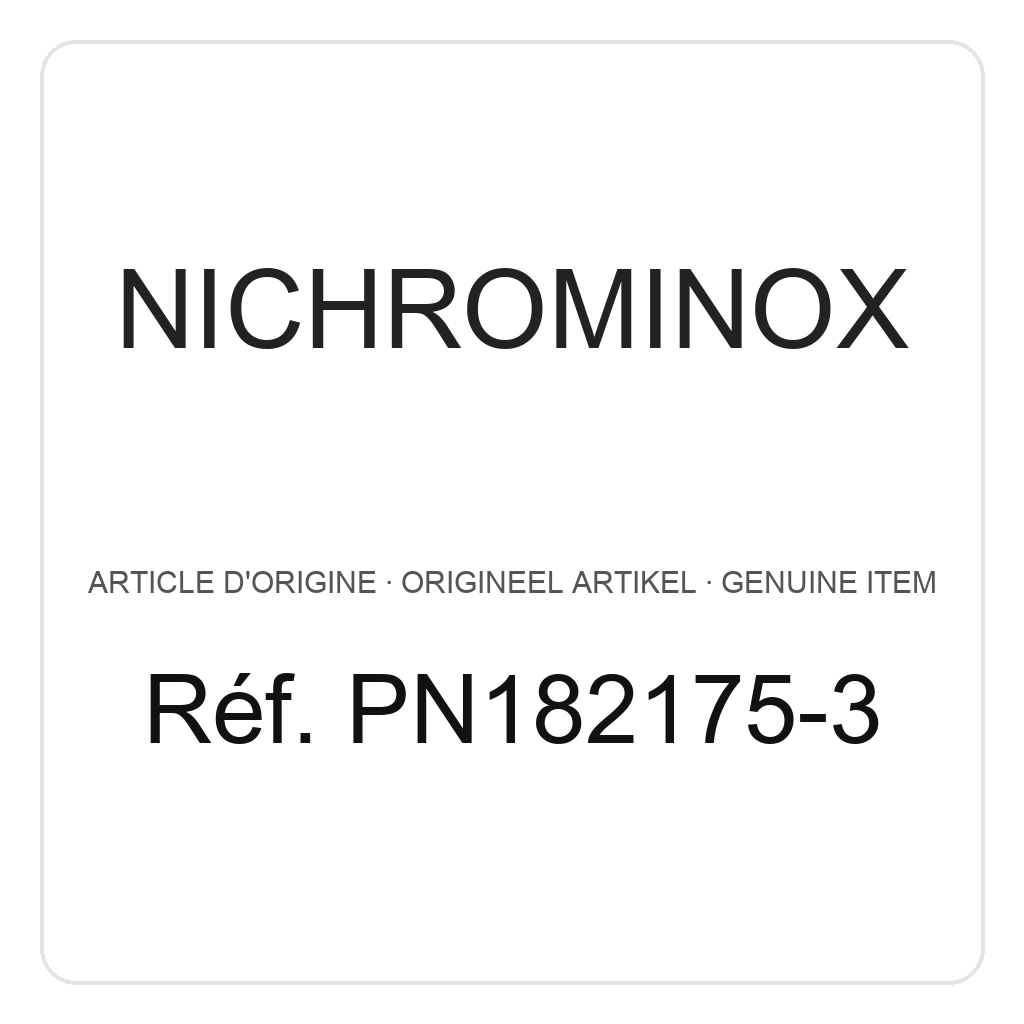 Nichrominox Silicone endo Plug - set of 8 – ref. PN182175-3
