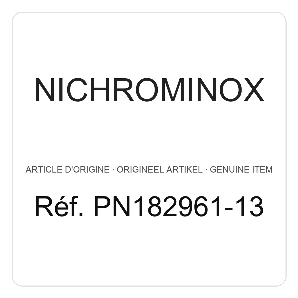 Nichrominox Réassort silicone Easy Clip 10 - diam 11 - 8 instruments – réf. PN182961-13