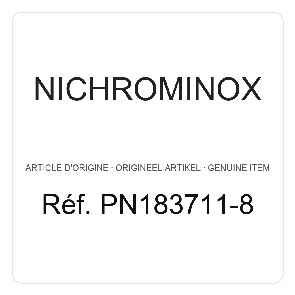 Nichrominox Silicone refill for Easy Tray 18x14 - 10 instruments + flat strip – ref. PN183711-8