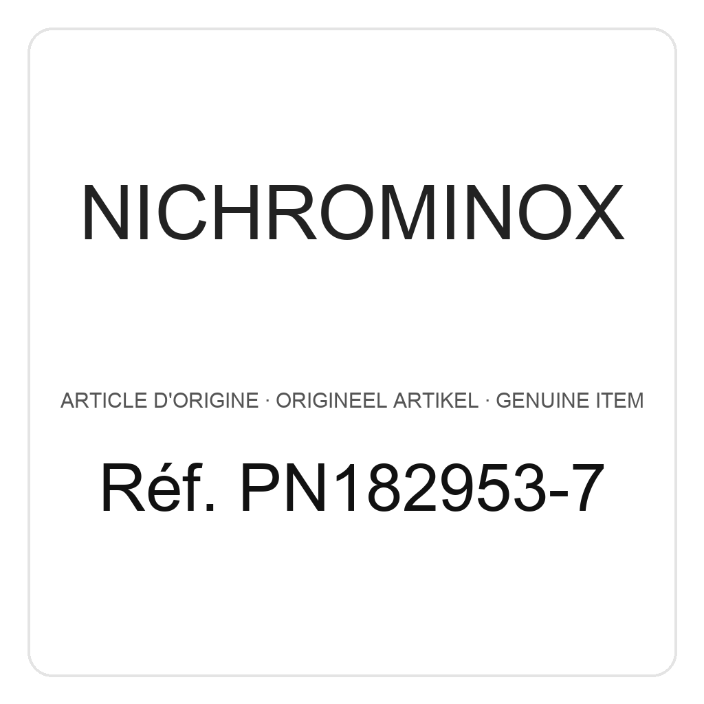 Nichrominox Silicone navulling voor Easy Tray 18x5 - 3 instrumenten – ref. PN182953-7