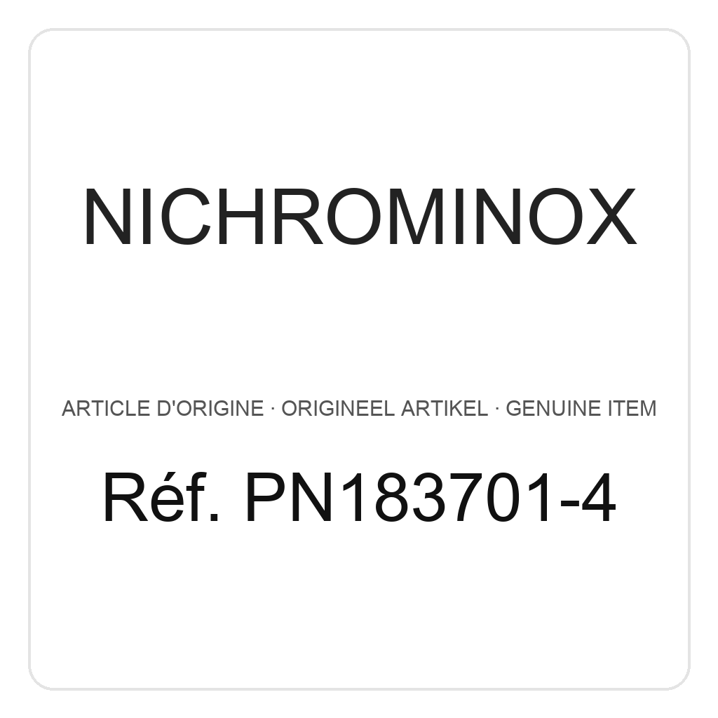 Nichrominox Réassort silicone Easy Tray 18x7 - 5 instruments – réf. PN183701-4