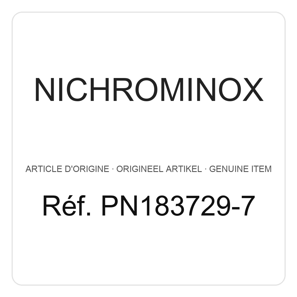 Nichrominox Silicone navulling voor Easy Tray Ortho 18x9 - golven – ref. PN183729-7