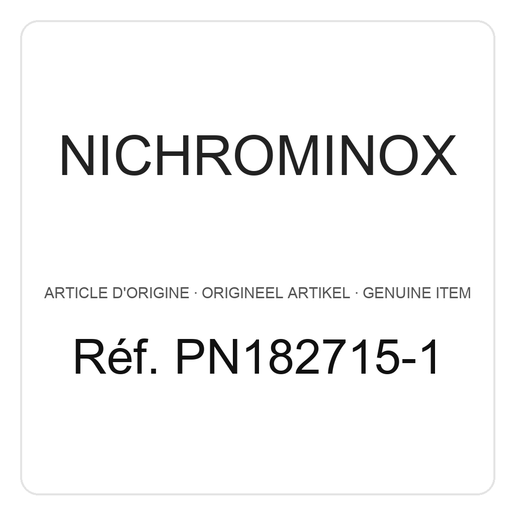 Nichrominox Silicone refill for Flexi clip 10 / Ergo clip 10 / Ergo cassette 10 - 10 instruments – ref. PN182715-1