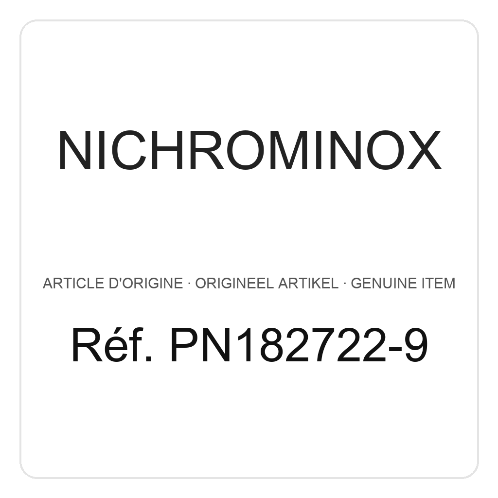Nichrominox Silikon Nachfüllung für Flexi clip 15 - Ergo clip 15 / Ergo Kassette 15 - 10 Instrumente + flach Streifen – Ref. PN182722-9