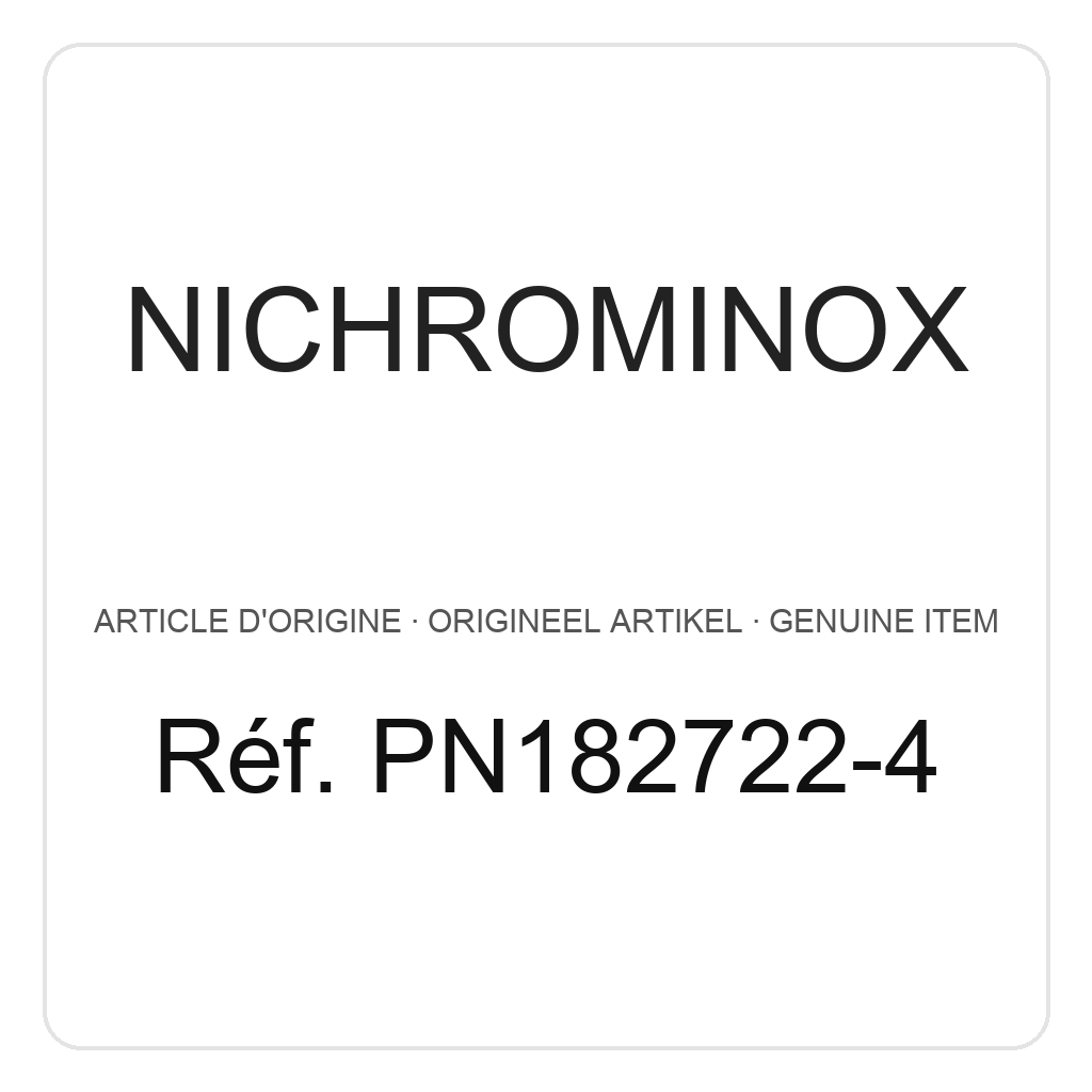 Nichrominox Silicone navulling voor Flexi clip 15 - Ergo clip 15 / Ergo cassette 15 - 10 instrumenten + plat strip – ref. PN182722-4