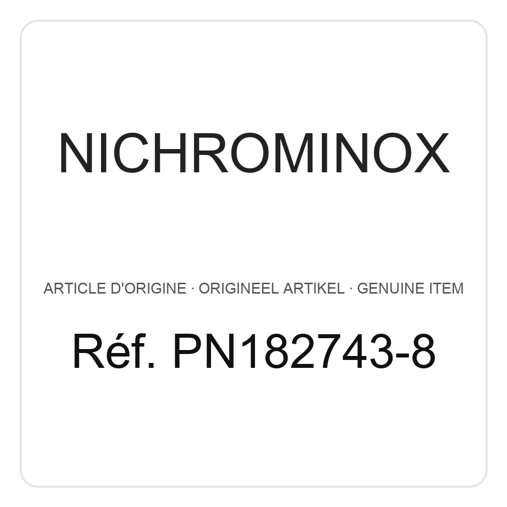 Nichrominox Réassort silicone Flexi clip 15 - Ergo clip 15 / Ergo cassette 15 - 15 instruments – réf. PN182743-8